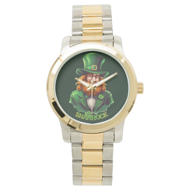 Leprechaun Hideaway Armbanduhr (Vorderseite)