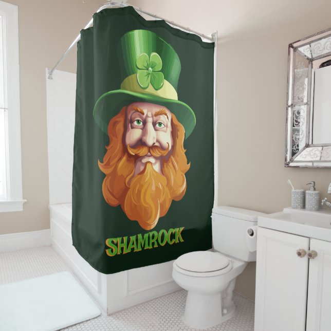 Leprechaun Hideaway Duschvorhang (Beispiel)