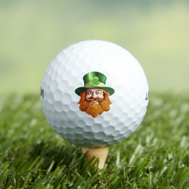 Leprechaun Hideaway Golfball (Insitu T-Shirt)