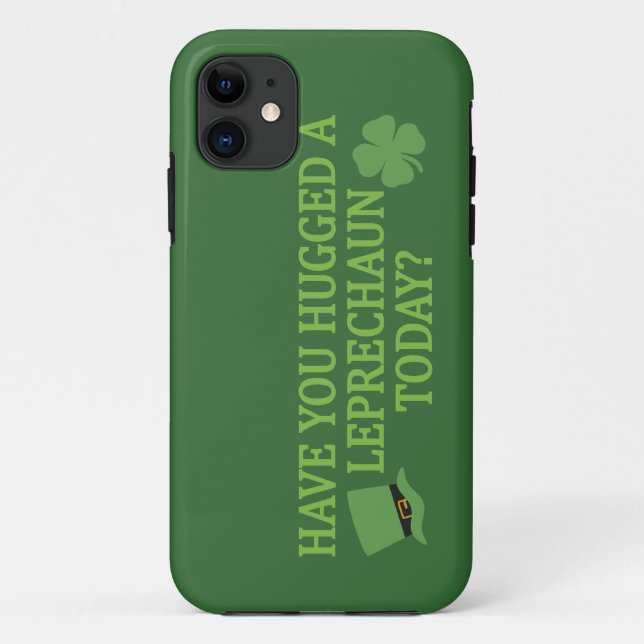 Leprechaun Hug benutzerdefinierter iPhone-Fall Case-Mate iPhone Hülle (Rückseite)