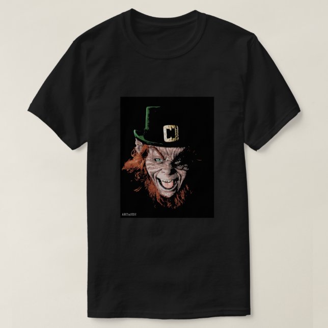 Leprechaun ii Poster T-Shirt (Design vorne)