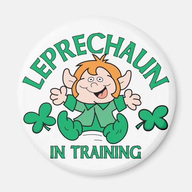 Leprechaun im Training Magnet (Vorne)