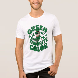 Leprechaun in Sneakers Tri-Blend Shirt