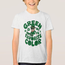 Leprechaun in Sneakers Tri-Blend Shirt