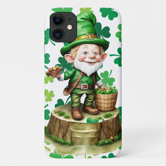 Leprechaun iPhone / iPad Fall Case-Mate iPhone Hülle (Happy Saint Patricks' Day Leprechaun!)