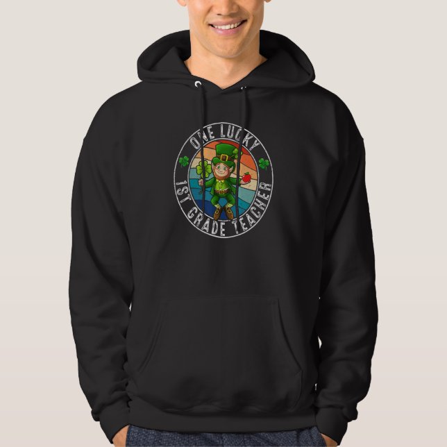 Leprechaun Irish St Pa Hoodie (Vorderseite)