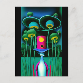 Leprechaun Ken Gage Fantasy Postkarte