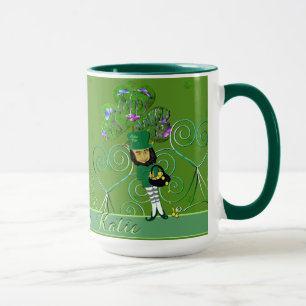 Leprechaun Kleeblatt Tasse