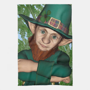 Leprechaun Küchentuch