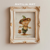 Leprechaun mit Pot of Gold Painting St Patrick's