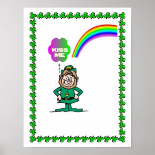 LEPRECHAUN PICTURE POSTER
