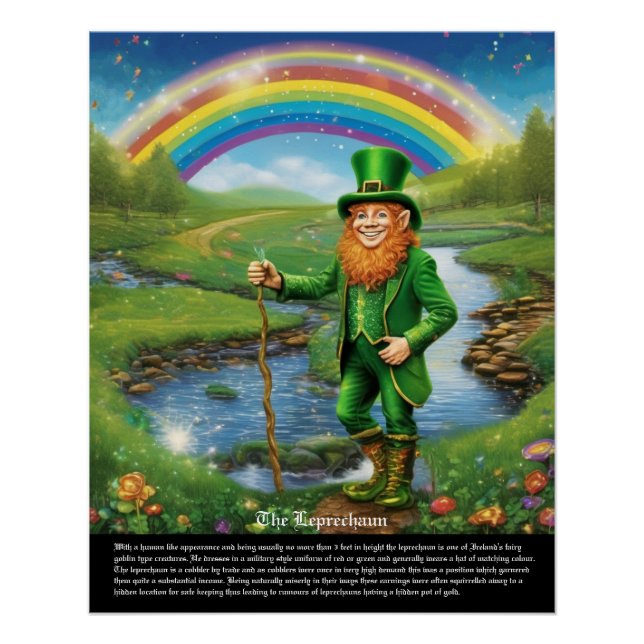 Leprechaun Poster (Vorderseite)
