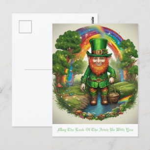 Leprechaun Postkarte