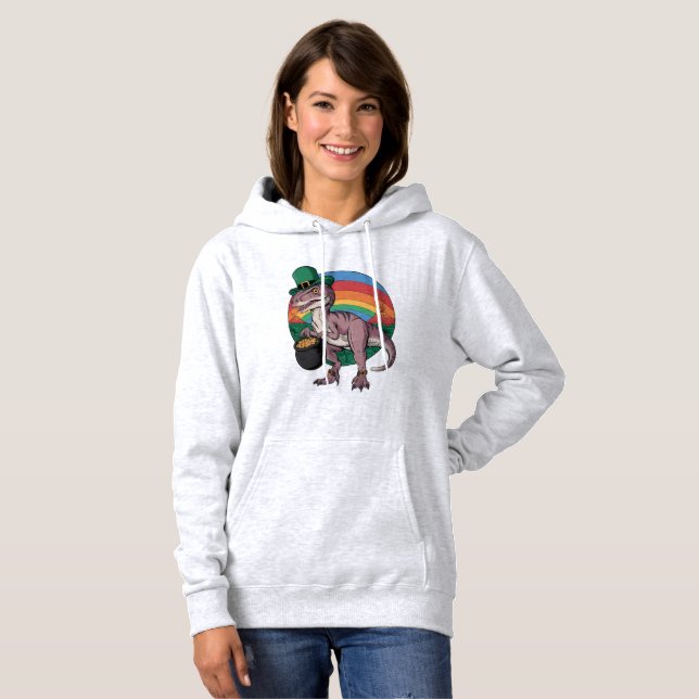 Leprechaun Raptor Hoodie (Vorne ganz)