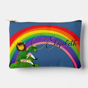 Leprechaun Regenbogen Druck Nähtasche Zubehörtasche