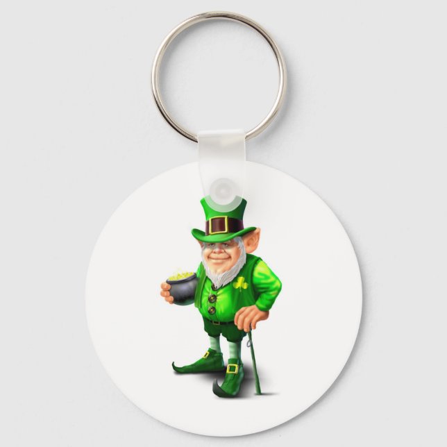 Leprechaun Schlüsselanhänger (Vorderseite)