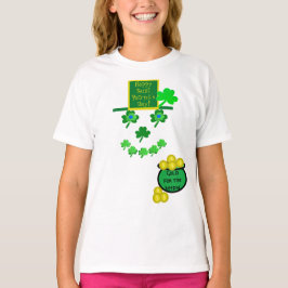 Leprechaun-Spaß-T - Shirt