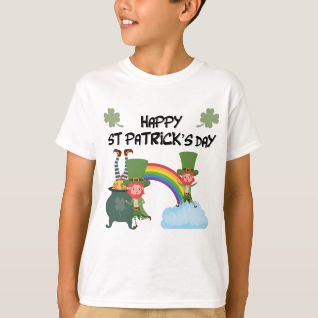 Leprechaun St Patrick's Day T-Shirt (Vorderseite)