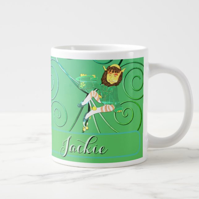 Leprechaun St. Patrick's Specialty Tasse (Rechts)