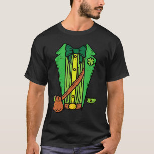 Leprechaun Tuxedo Kostüm Funny St Patrick Day Boy T-Shirt