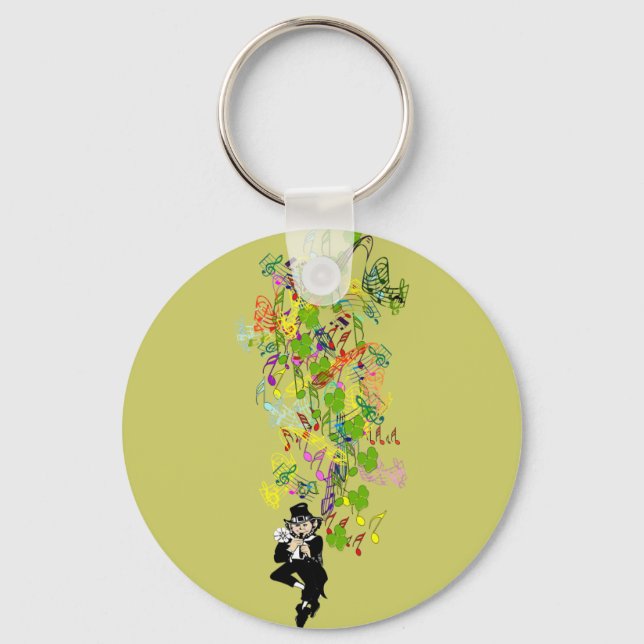 LeprechaunBlackPants Schlüsselanhänger (Vorderseite)