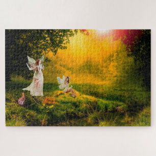 Leprechauns oder wo die kleinen Leute leben. Puzzle