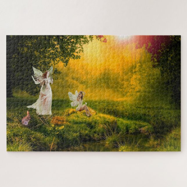 Leprechauns oder wo die kleinen Leute leben. Puzzle (Horizontal)