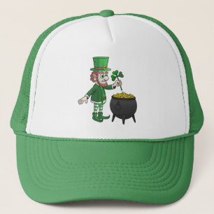Leprechauns St. Patrick's Day Truckerkappe