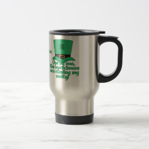 Leprechauns Stealing Sanity-Tasse Reisebecher