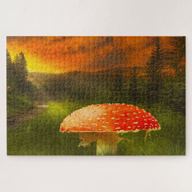 Leprechauns, wo die kleinen Leute Irland leben Puzzle (Horizontal)