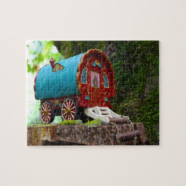 Leprechauns, wo die kleinen Leute Irland leben Puzzle (Horizontal)