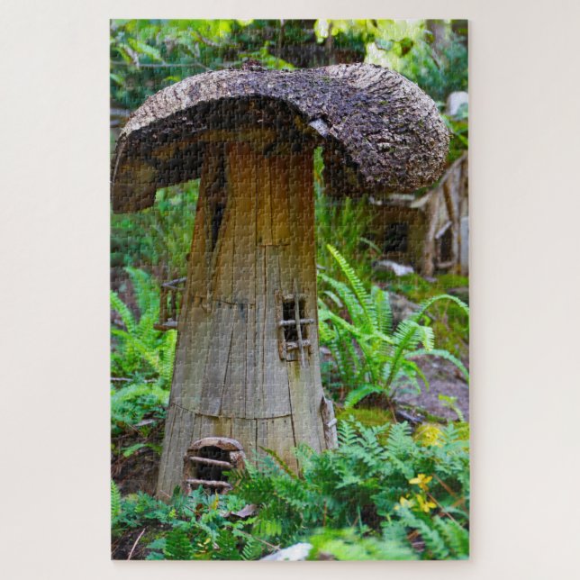 Leprechauns, wo die kleinen Leute Irland leben Puzzle (Vertikal)