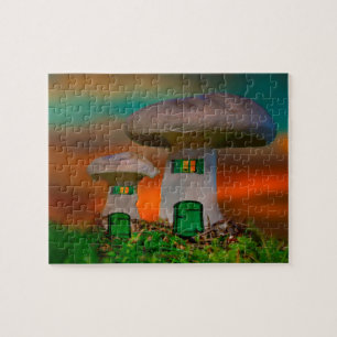 Leprechauns wo die kleinen Leute leben Irland Puzzle