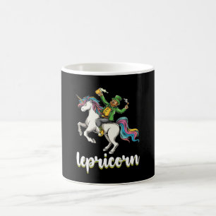 Lepricorn Leprechaun Unicorn St Patrick's Day Kaffeetasse