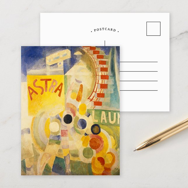 L'Équipe de Cardiff | Robert Delaunay Postkarte (Von Creator hochgeladen)