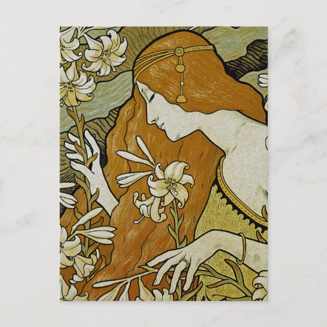 L'Ermitage Art Nouveau Postkarte (Vorderseite)