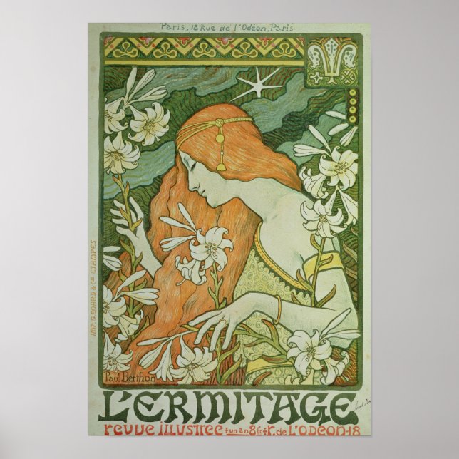L'Ermitage Poster (Vorne)