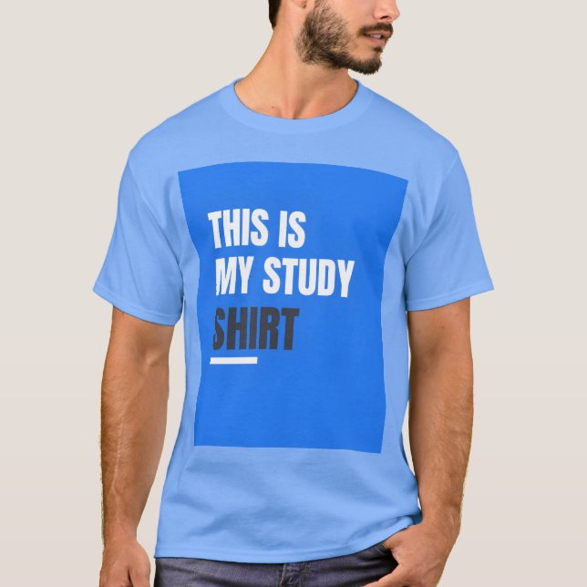 Lern-Shirt lustig T-Shirt (Vorderseite)