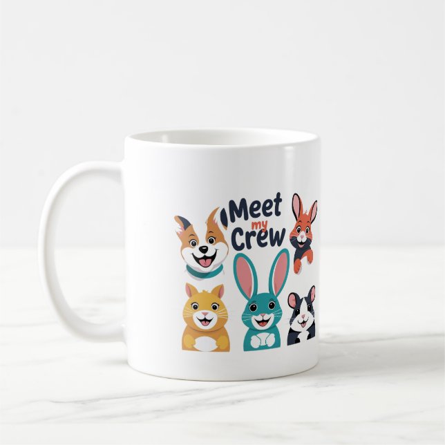 Lerne meine Crew kennen Kaffeetasse (Links)