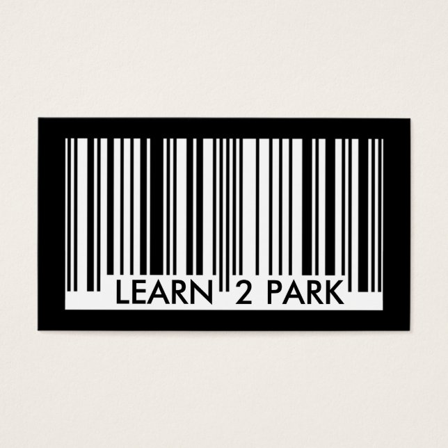 lerne Parken Barcode (Vorderseite)