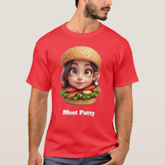 Lerne Patty Funny Graphic Design kennen T-Shirt