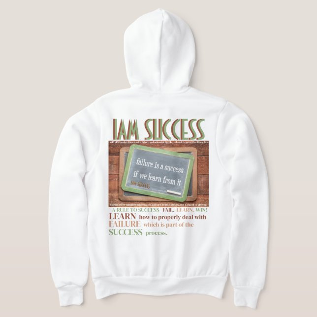 LERNEN AUS VERSAGEN HOODIE (AblageHinten)