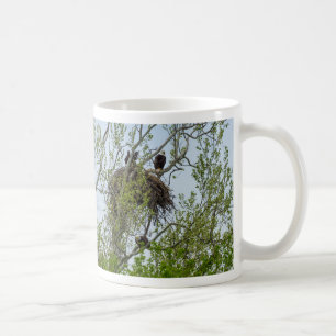 Lernen Sie den Adlerfamilien-Kaffeebecher kennen Kaffeetasse