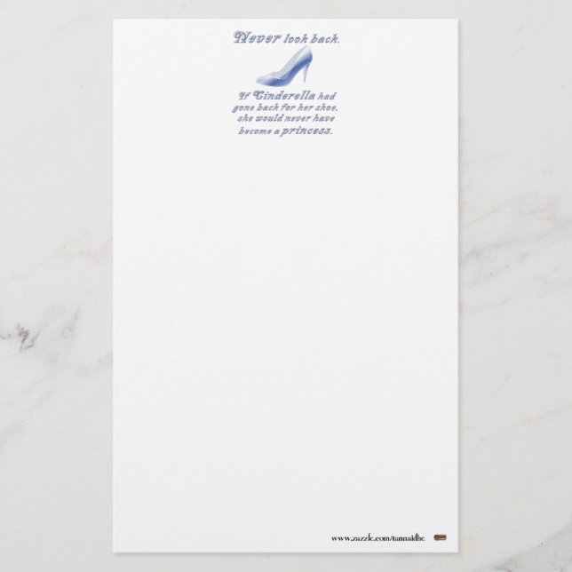 Lernen Sie von Aschenputtel Briefpapier (Vorderseite)