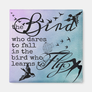 Lernen Sie zu fliegen Magnet