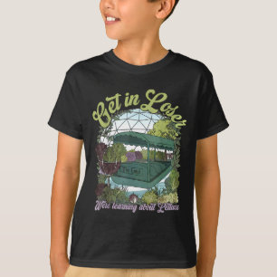 Lernen über Salat das Land Retro lustig T-Shirt