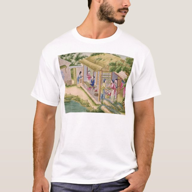 Lernen über Seidenraupen T-Shirt (Vorderseite)