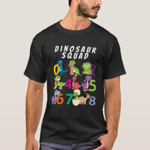 Lernen Zahlen Math zählt für Kindergarten Ki T-Shirt