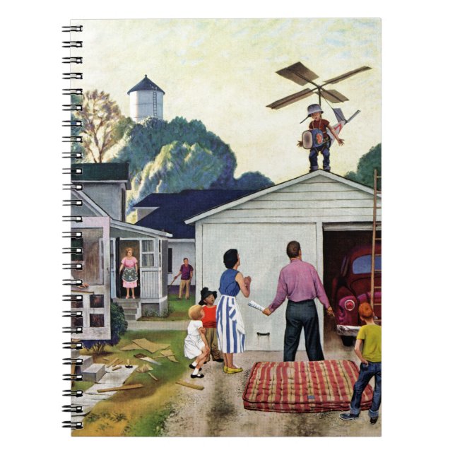 Lernen zu fliegen notizblock (Vorderseite)