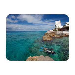 Lernen zum Unterwasseratemgerät-Tauchen, Cozumel Magnet